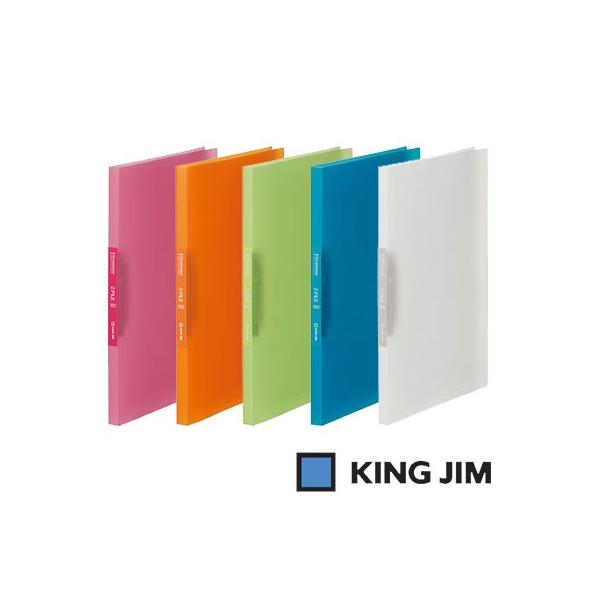 キングジム シンプリーズ Zファイル（透明）A4 タテ型 とじ厚12mm（578TSP）【KING JIM ファイル Zファイル 書類入れ Z式】  :kingjim-595:フジオカ文具e-stationery - 通販 - Yahoo!ショッピング