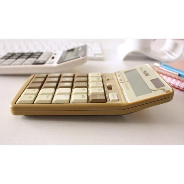 ミラン 電卓 おしゃれ 12桁 デザイン かわいい 輸入文具 ミラン Milan 電卓 12桁 テンキー仕様 オリーブイエロー y 代購幫