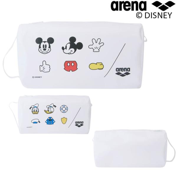 アリーナ ARENA 水泳 ディズニー “ミッキー” “ドナルド” プルーフバッグ S プルーフポーチ 2026年春夏モデル AS6SBZ84U