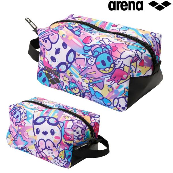 アリーナ ARENA 水泳 アリーナくん ラッコのラッキー マルチポーチ スイミングバッグ プール 2026年春夏モデル AS6SBZA5U