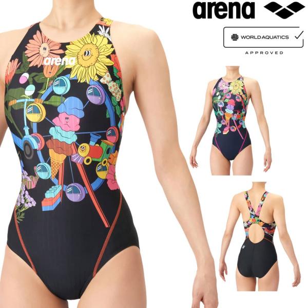 アリーナ（arena） 競泳水着 レディース WA承認モデル AQUA RACING ECO