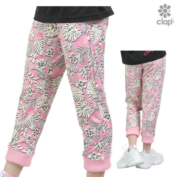 clap（クラップ） ハイビスカス イーシュット レディース クロップド