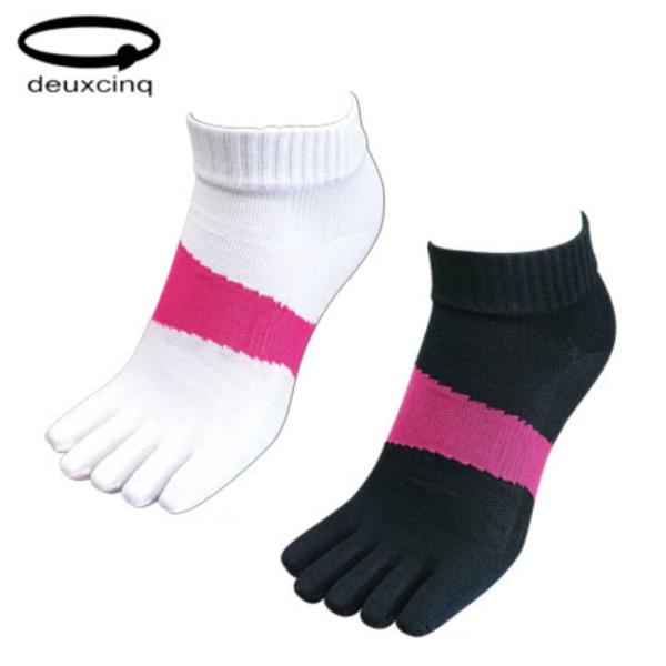 DEUXCINQ ドゥサンク レディース 5本指ソックス 靴下 スポーツ 女性用 DUX-0790