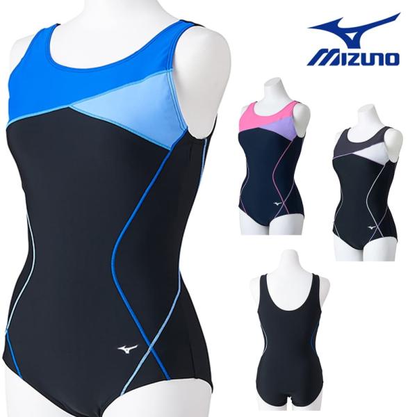MIZUNO（ミズノ） フィットネス水着 レディース ワンピース Uバック
