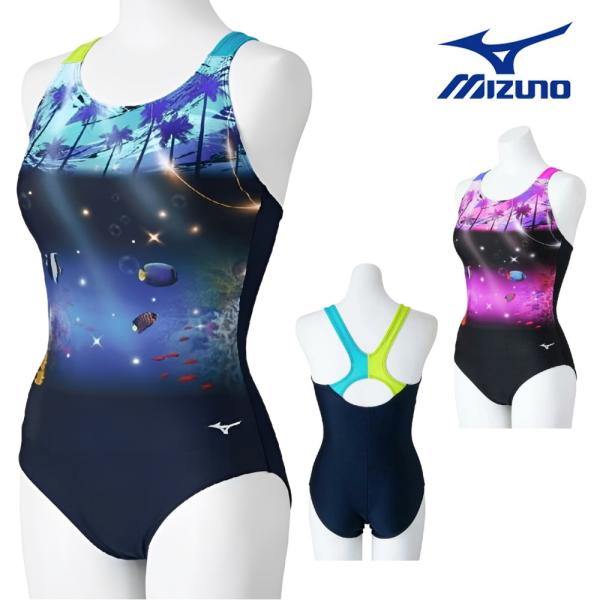MIZUNO ミズノ フィットネス水着 レディース STROKE ONEワンピース