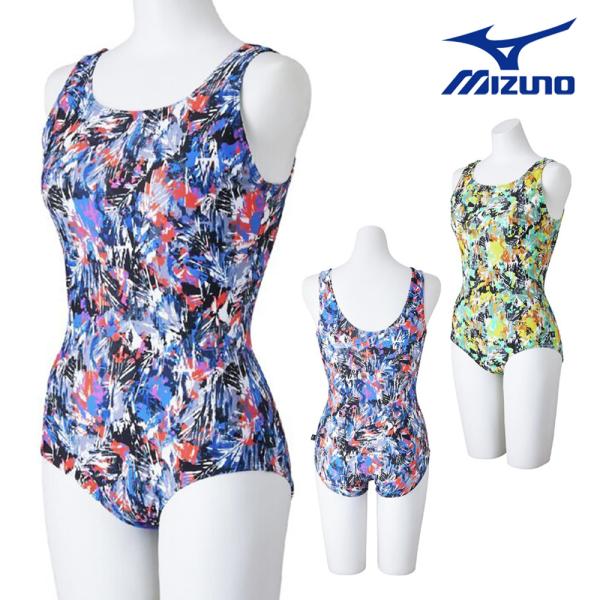 ミズノ MIZUNO フィットネス水着 レディース ワンピース Uバック ミズノ MIZUNO フィットネス水着 レディース ワンピース Uバック