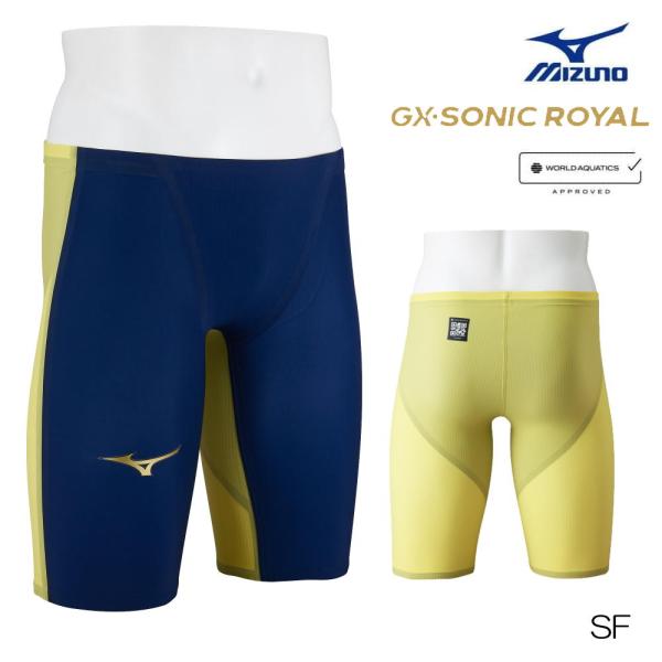 GX・SONIC 購入特典付き ミズノ 競泳水着 メンズ GX SONIC ROYAL SF WA