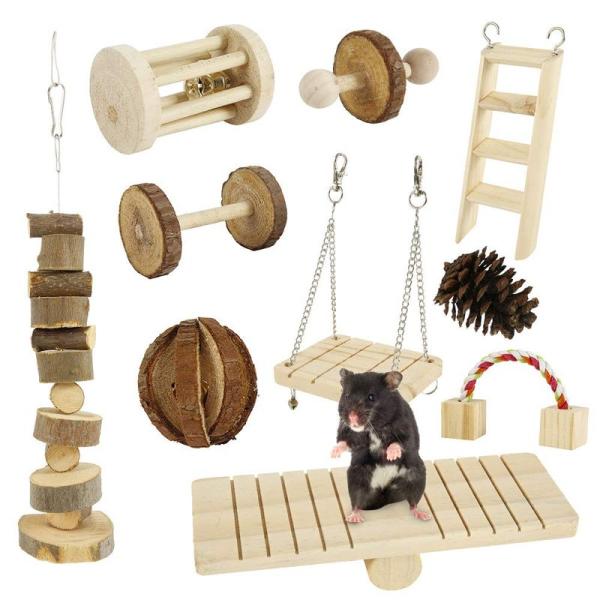 readygohigh ハムスター おもちゃ 噛むおもちゃ 十点セット 猫 鳥類 犬 小動物用おもちゃ 木製 ボール 一輪車 歯磨き ローラ :20230219005515-00047:エース爽 通販 readygohigh ハムスター おもちゃ 噛むおもちゃ 十点セット 猫 鳥類 犬 小動物用おもちゃ 木製 ボール 一輪車 歯磨き ローラ