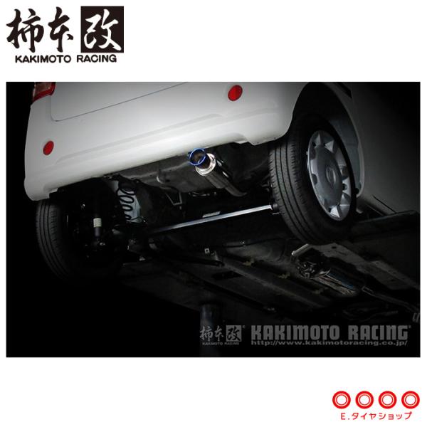 柿本改 マフラー D44313 ムーヴ タント シフォン ステラ LA800S LA150S 