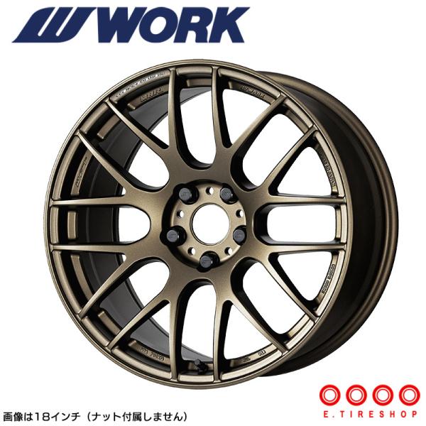 WORK EMOTION M8R 19×8.5J PCD114.3 5H INSET+45 AbVh`^ (AHG) [NG[V WORK zC[ Pi 1{
