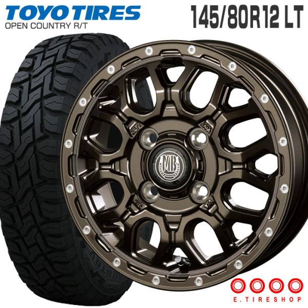 OPEN COUNTRY オープンカントリー RT 145/80R12 80/78 XR-800M 12×4.0