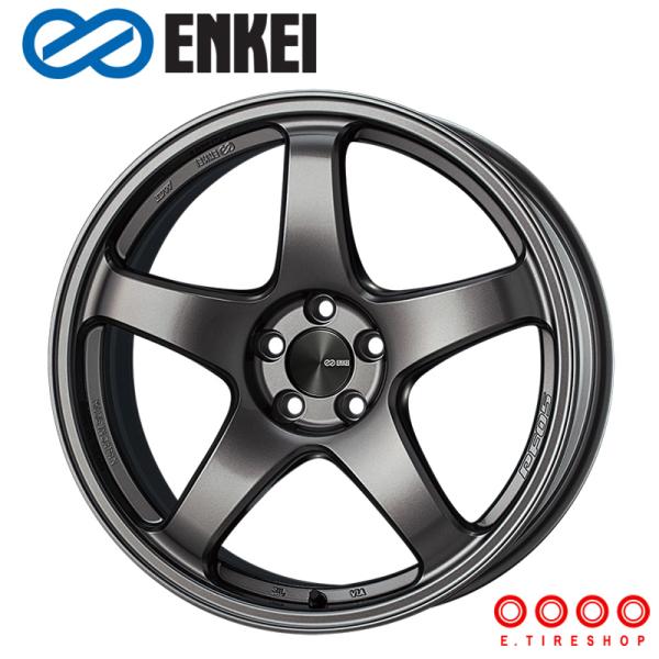 エンケイPF05 18in 9J+40 PCD100 タイヤホイール4本セット ENKEI（エンケイ） PF05 18×9.0J PCD100 5H INSET+40 ボア径φ75 ダーク