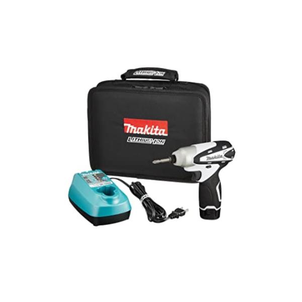 マキタ　TD090DWSPW　白　(バッテリ1個・充電器・ソフトケース付)　充電式インパクトドライバー