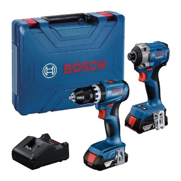 ボッシュ GDR18V215GSB コンボキット (GDR18V-215H+GSB18V-45H+2.0Ahバッテリー2個+充電器+ケース付 )