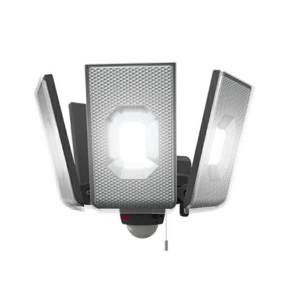 12.5W×4灯スライド型LEDセンサーライト LED-AC4000 ライテックス