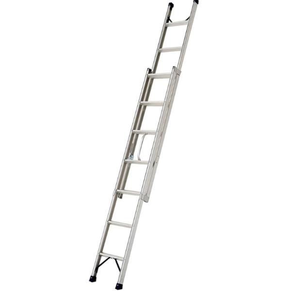 ピカ 2SWA-40B プッシュアップ式 2連はしご 全長4.03m 沖縄、離島発送不可【個人宅不可】