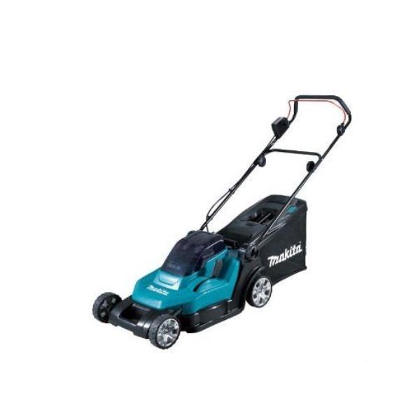 Makita - マキタ 電動芝刈機18V+18V バッテリ2本・充電器付 MLM431DPG2 マキタ 充電式芝刈機 MLM432DPG2 430mm 18V+18V=36 6.0Ah