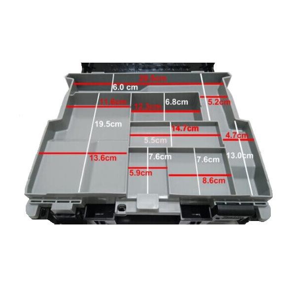 マキタ(makita) インパクトドライバ TD171DRGX TD161DRGX ケースのみ 黒 小物入れ収納付 821750-2 プラスチックケース TD171D・TD161D用 /【Buyee】 マキタ(makita) インパクトドライバ TD171DRGX TD161DRGX ケースのみ 黒 小物入れ収納付 821750-2 プラスチックケース TD171D・TD161D用 /【Buyee】