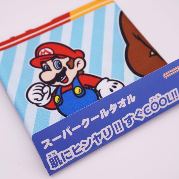 スーパークールタオル マリオ＆ドンキーコング 20×60cm ひんやり 冷感