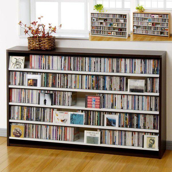 CD屋さんのCDラック CD収納 695枚 CDコレクター仕様 幅139.2cm