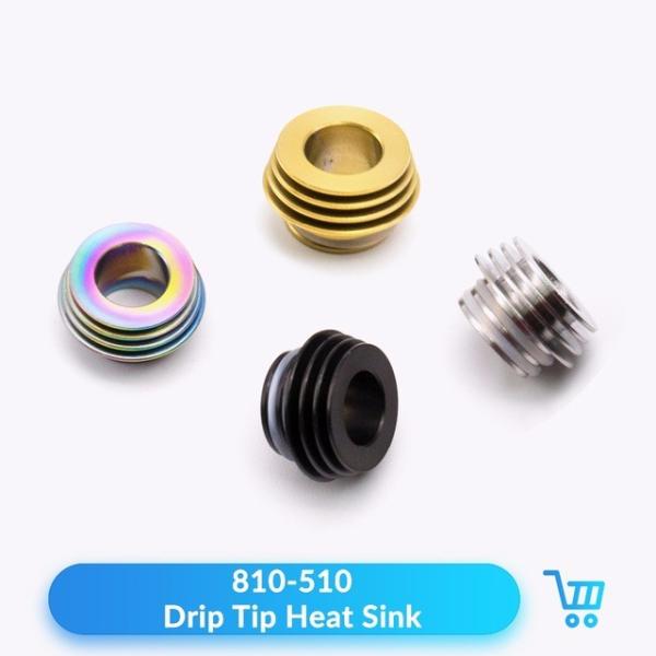 810 510ヒートシンク機能付き変換アダプター 360度ドリップチップ Driptip Buyee Servicio De Proxy Japones Buyee Compra En Japon