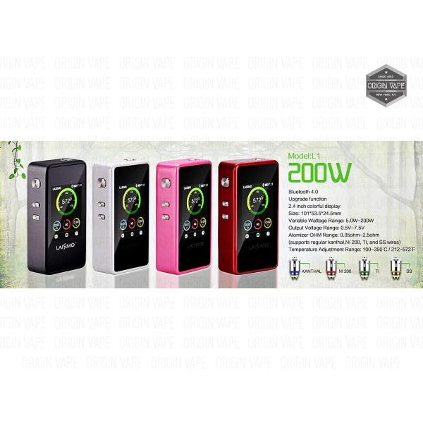 Laisimo L1 200W TC MOD@tnCp[MOD@VTC5 2{Zbg