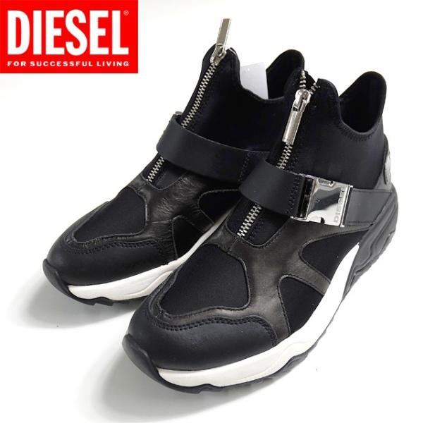 ディーゼル Diesel レディース 訳あり スニーカー ブラック系 ロゴ入りベルト付き サイズ 38 39 40 Dl Buyee Buyee บร การต วกลางจากญ ป น ซ อจากประเทศญ ป น