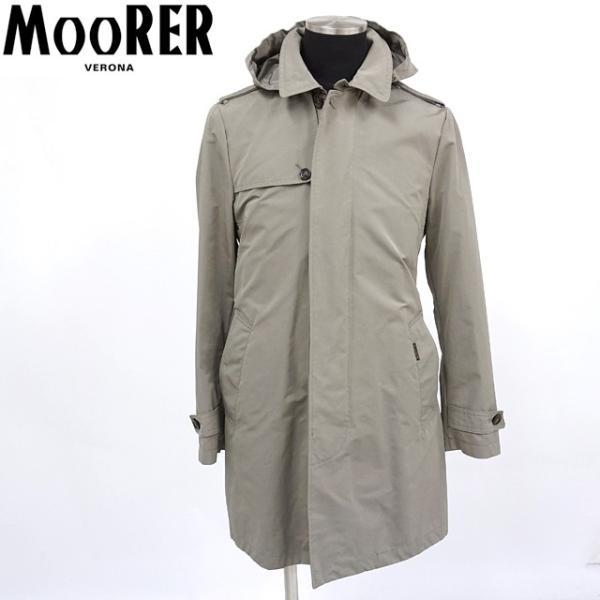 売り尽くしセール ムーレー Moorer ナイロン系 トレンチコート カーキ Feyem Size 50 メンズ ジャケット スプリングコートabランク E111 選べるサイズ展開 39kalamis Com