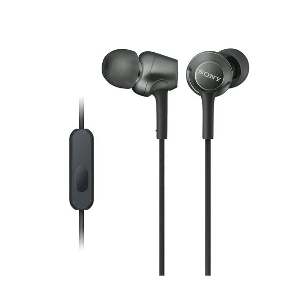 他サイト： ソニー MDR-EX255AP-B マイク＆コントローラー搭載 ダイナミック密閉型カナルイヤホン ブラックの商品画像
