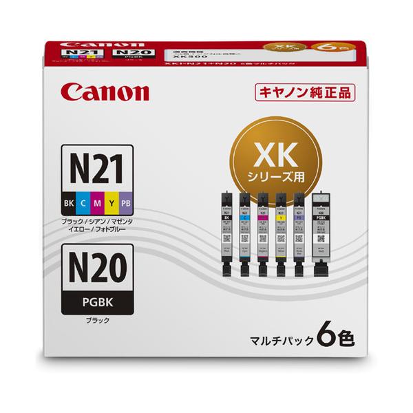 キヤノン　XKI-N21+N20／6MP　インクカートリッジ　マルチパック　6色 119