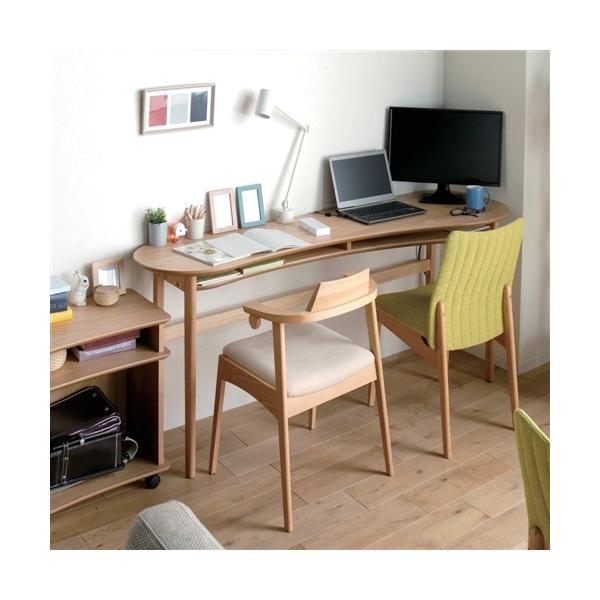 大塚家具 デスク 「オランジュ Orange」 レッドオーク材 ナチュラル色