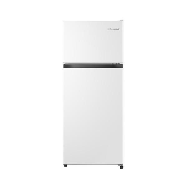 Hisense 2ドア冷蔵庫 ホワイト 一人暮らし用 冷凍冷蔵庫 124L ハイセンス HR-B12HW 2ドア冷蔵庫 124L 右開き ホワイト : キムラヤ