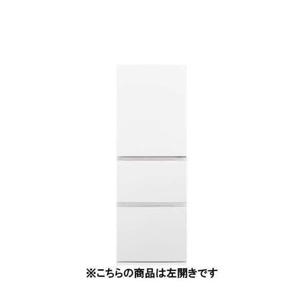パナソニック 冷蔵庫 326L 左開き 3ドア 幅60cm うす型 大容量野菜室