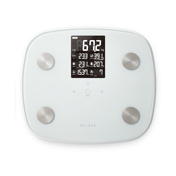 エレコム HCS-FS05WH 体組成計 ホワイト  46