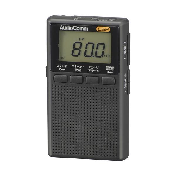 他サイト： オーム電機 RADP209SK イヤホン巻き取りラジオ ブラックの商品画像