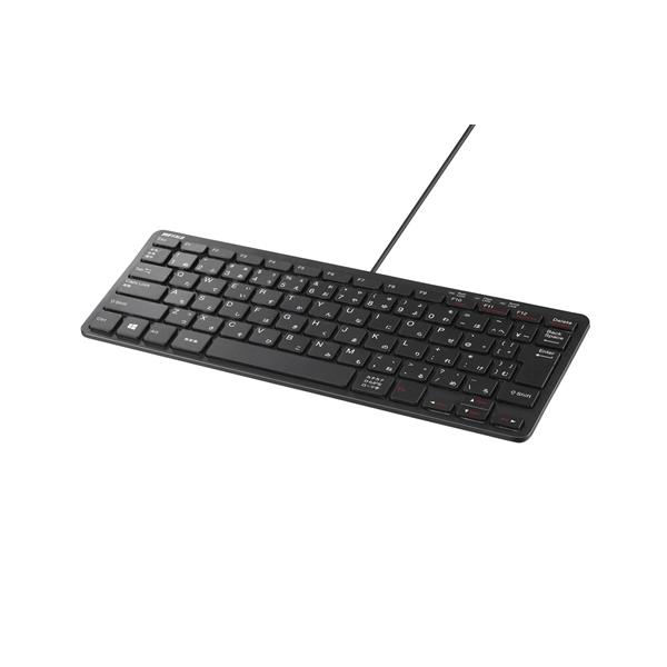 バッファロー BSKBU300BK ブラック 有線コンパクトキーボード