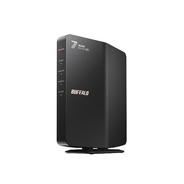BUFFALO WSR3600BE4PBK デュアルバンドWi-Fiルーター Wi-Fi 7(11be)対応 ブラック 126