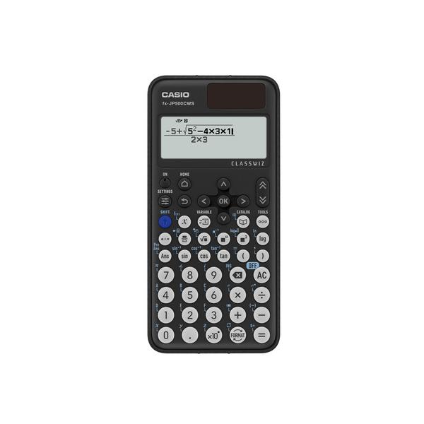 カシオ計算機 fx-JP500CWS-N 関数電卓 表示桁数10桁 500関数以上 4階調液晶搭載 ブラック