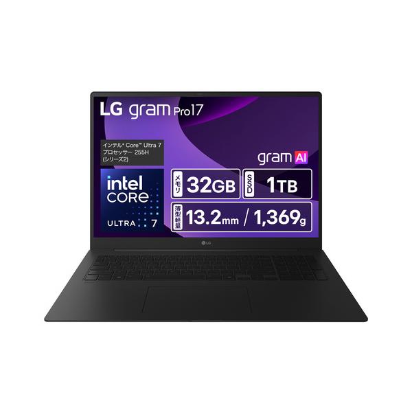 ☆SUH LGエレクトロニクス ノートPC LG gram Pro 17 17Z90TP-GD88J [17