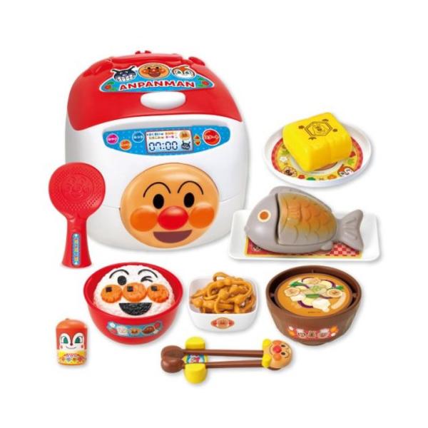 ジョイパレット おはしでつかんでシューッとたけたよ！おしゃべりすいはんきと元気100ばいSP和食セット アンパンマン 3歳以上