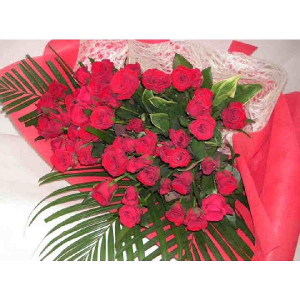 サムライ 赤いバラ80本の花束 With 27 2 フラワーデザイン ウィズ 通販 Yahoo ショッピング
