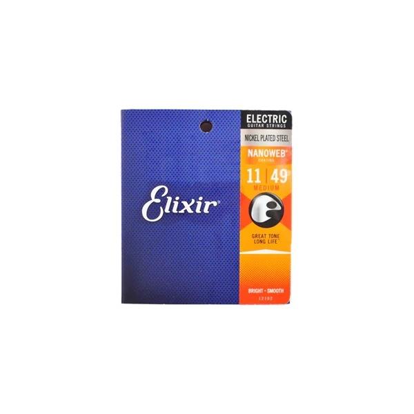 Elixir GNT[ GLM^[  NANOWEB @MEDIUM Strings 11-49  12102