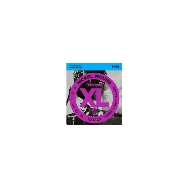 D'addario GL@EXL120 09-42 Super Light gaugei__I EXL120@GLM^[ X[p[Cgj
