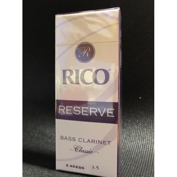 訳有り商品】 RICO バスクラリネット リード (3.5) 旧パッケージ : e