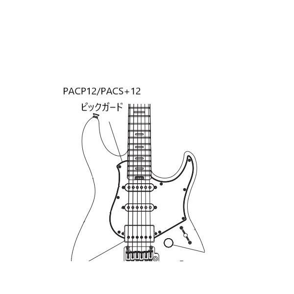 YAMAHA SG用ホワイトピックガード 極美品 送料込 YAMAHA（ヤマハ） ヤマハパーツ エレキ PACP12用 ピックガード
