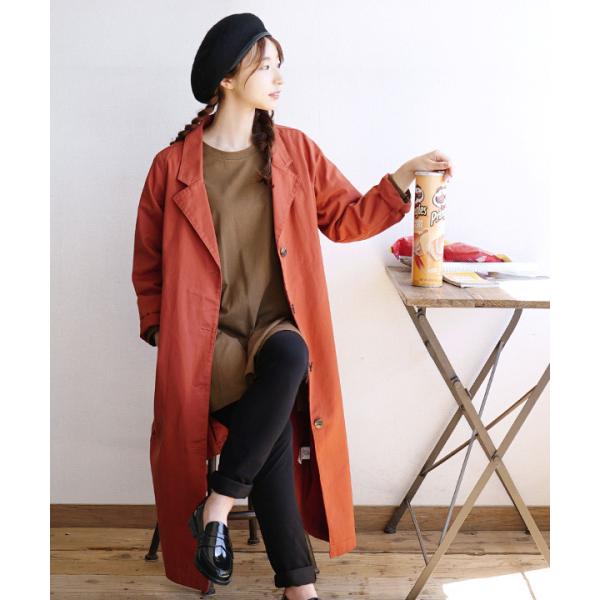 春コート レディース 春服 春物 アウター チェスター スプリングコート 長そで ロング 大きいサイズ ゆったり 綿 Zootie コットンツイル チェスターコート Buyee 日本代购平台 产品购物网站大全 Buyee一站式代购 Bot Online