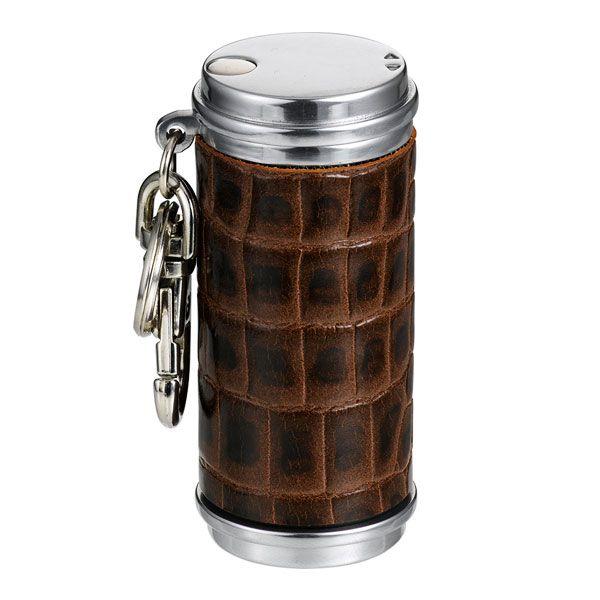 携帯灰皿 おしゃれ 革 アッシュシリンダー革巻き クロコ茶本牛革型押し ギフト プレゼント 贈り物 メンズ Men S おしゃれ ココチのくらし雑貨店 通販 Yahoo ショッピング