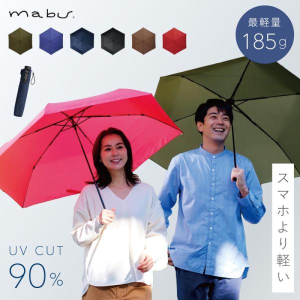 mabu 日傘 折りたたみ uvカット 折り畳み 傘 超軽量 丈夫 大きい