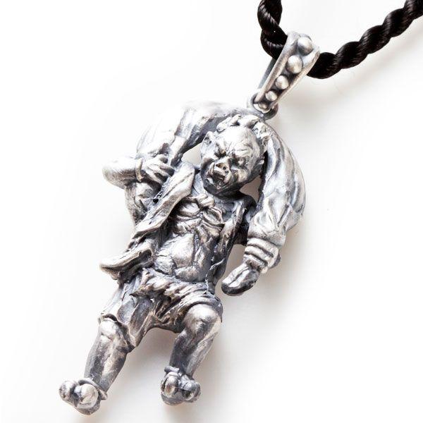 メンズ ペンダント ネックレス シルバー ネックレス メンズ 和柄 ペンダント 銀風 風神 106 011 ギフト プレゼント 贈り物 人気 ココチのくらし雑貨店 通販 Yahoo ショッピング