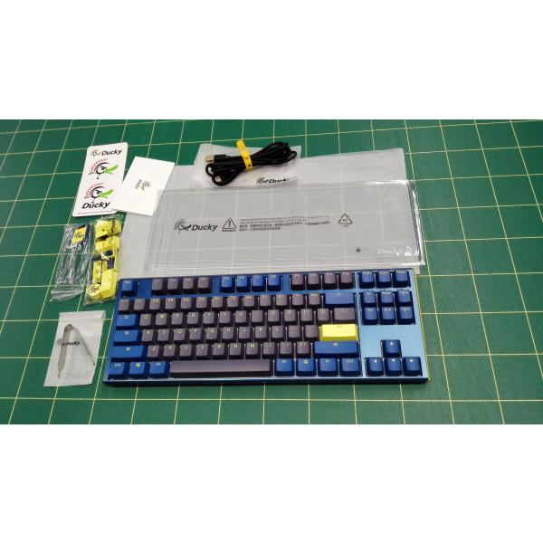 DUCKY CHANNEL ダッキー One 3 Daybreak TKL RGB Cherry Silver DUCKY CHANNEL ダッキー One 3 Daybreak TKL RGB Cherry Silver